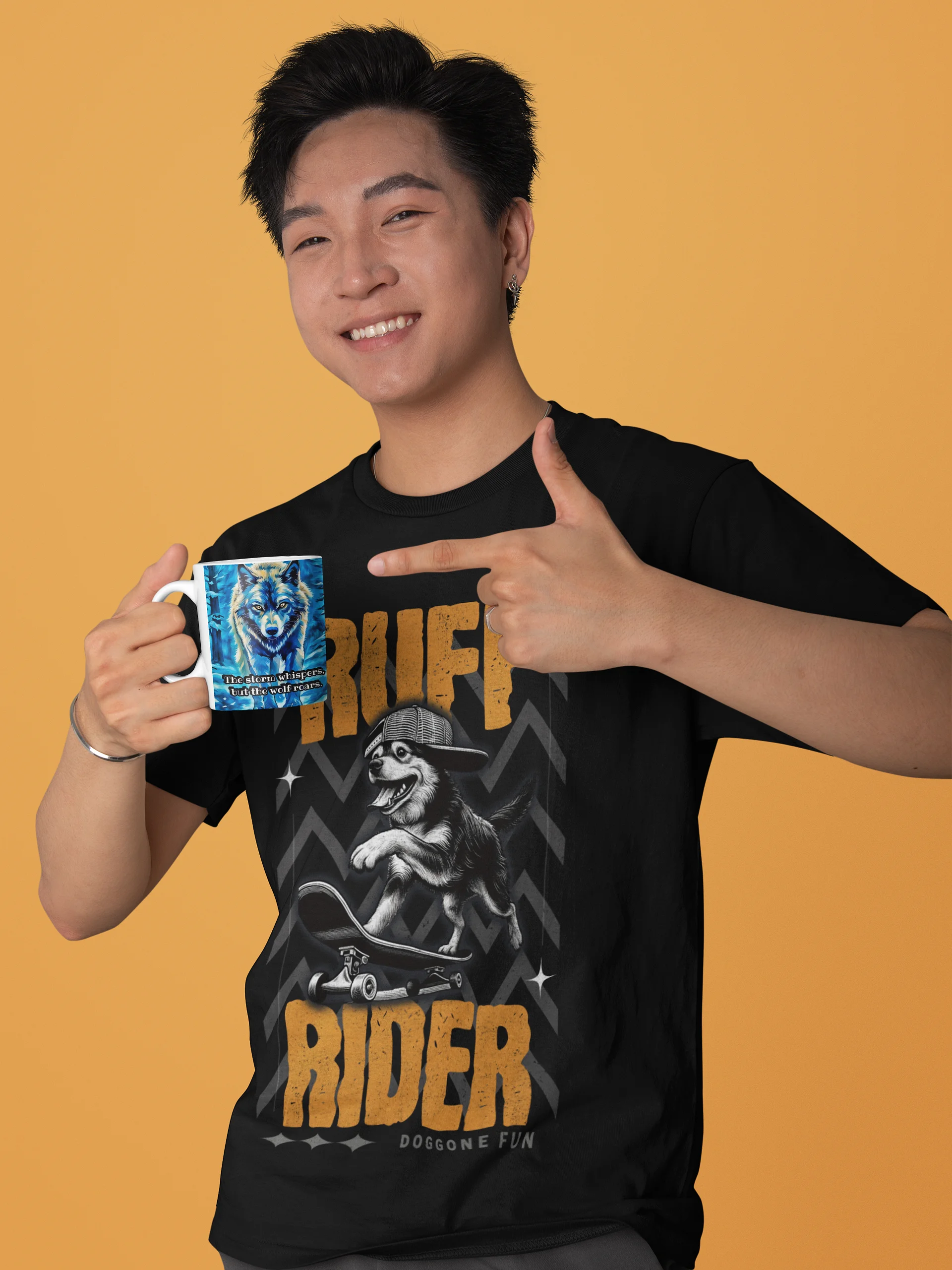 Storm and Wolf Statement Mug product image (4)