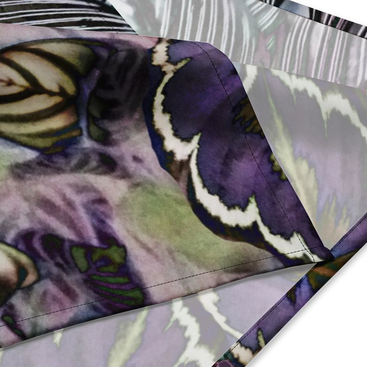 Purple Leaves Bandana product image (4)
