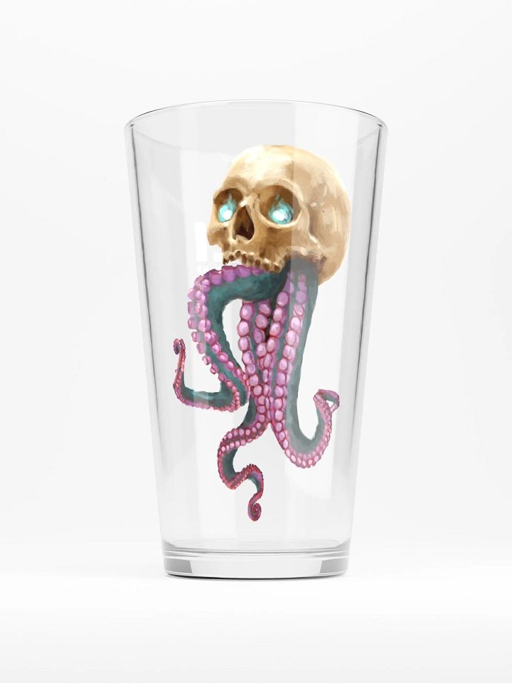 Skull & Tentacles Glass By Chori product image (1)