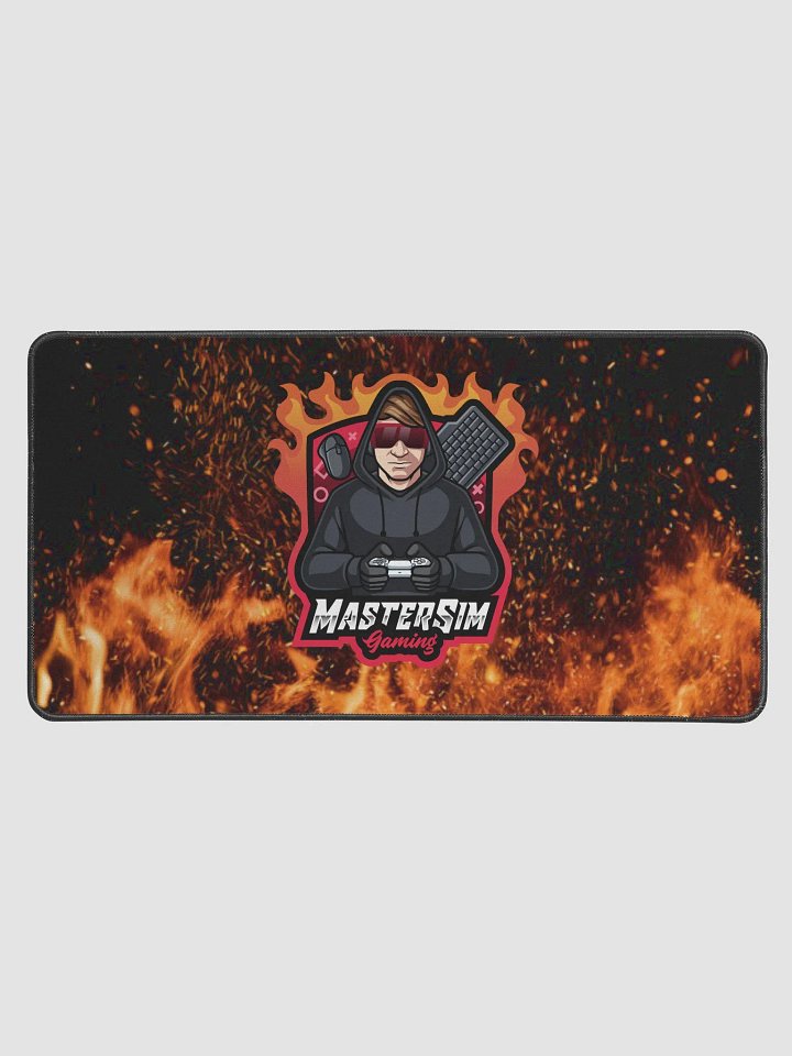 MasterSim Logo Desk mat product image (1)