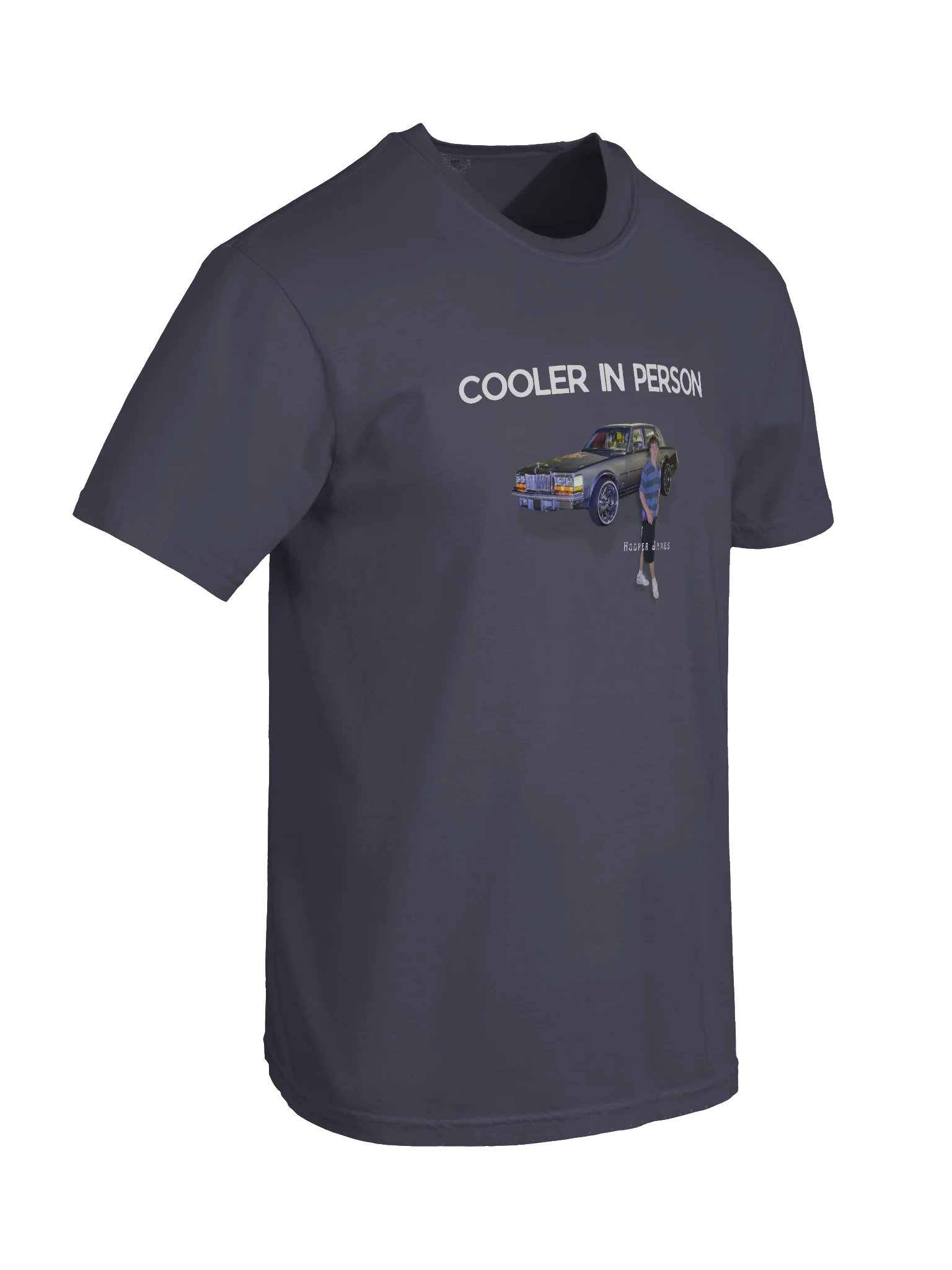 "COOLER IN PERSON" HEAVY WEIGHT T-SHIRTS product image (57)