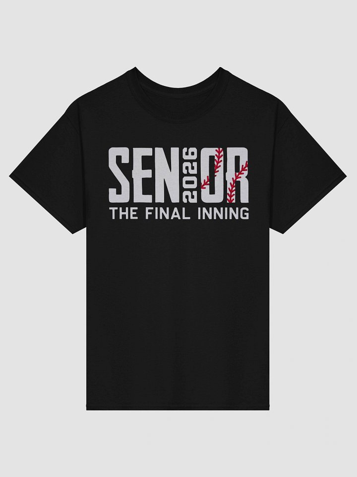 Senior 2026 Baseball Graduation Shirt - The Final Inning product image (2)