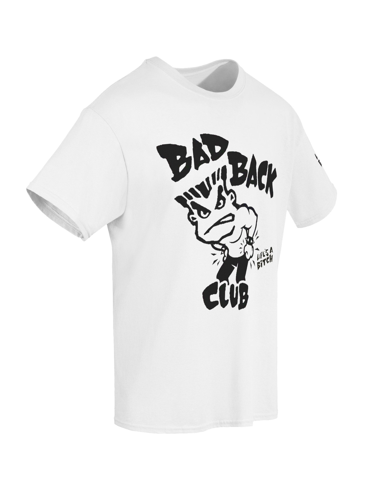 Bad Back Club - White T Shirt product image (8)