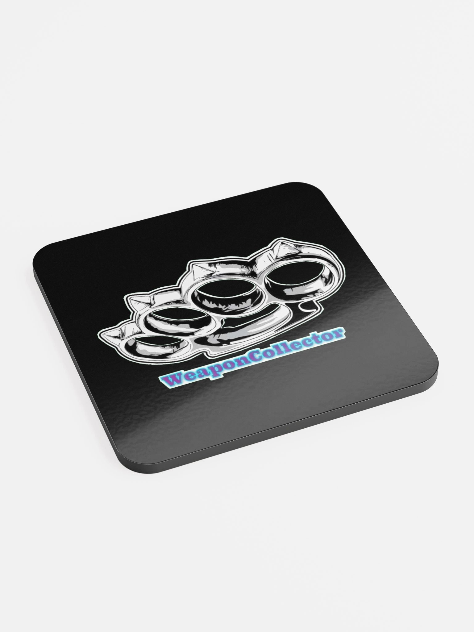 Black W.C Coaster product image (2)