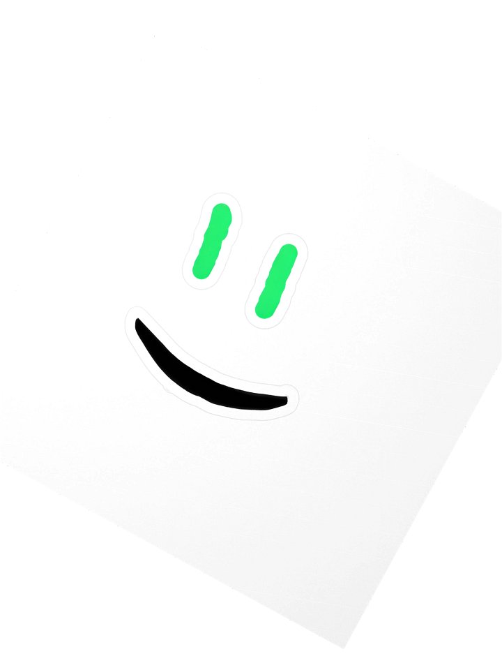 Mood Shirts: SMILEY STICKER product image (2)