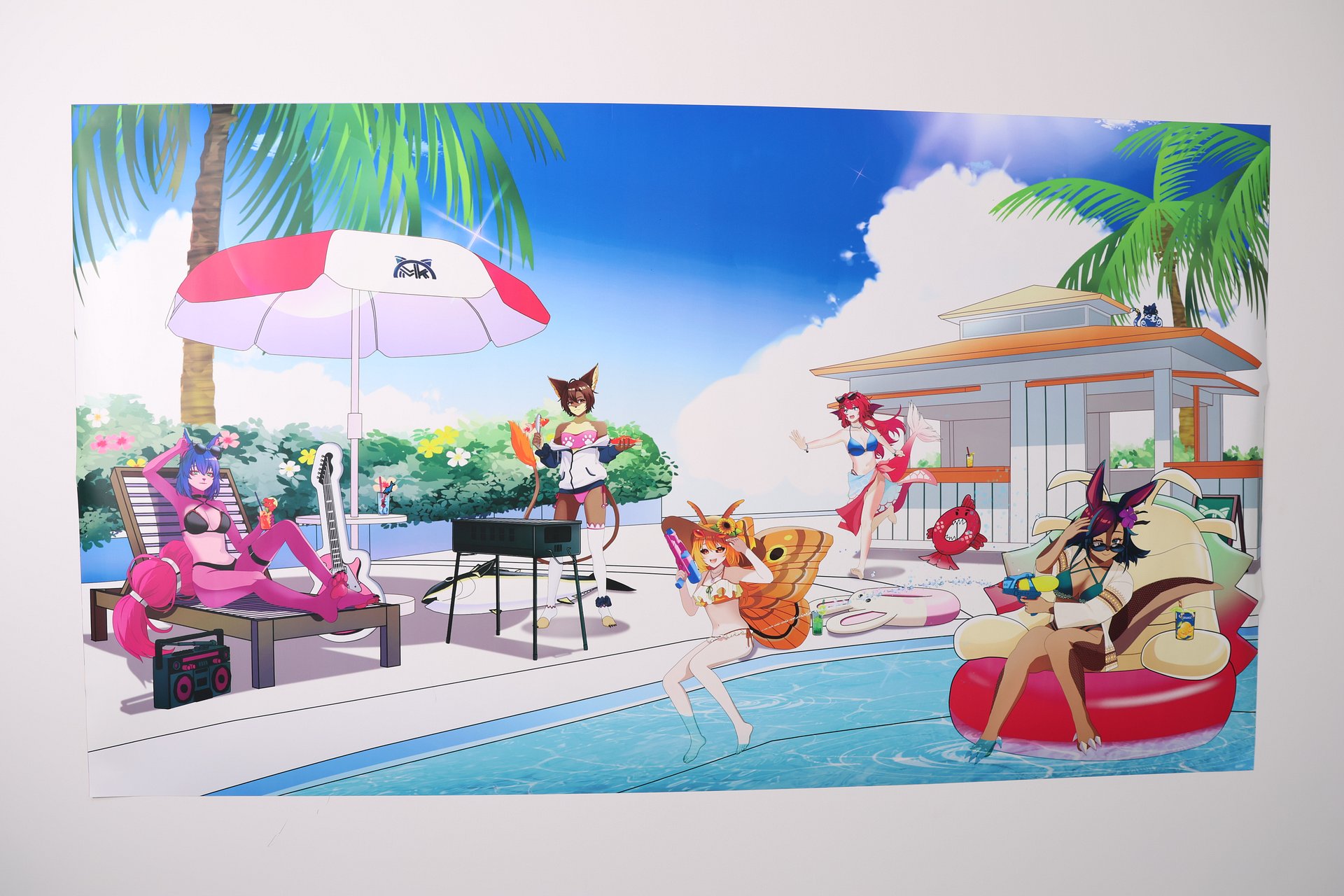 Moxie's Summer Fest Swimwear 2025 Poster product image (3)