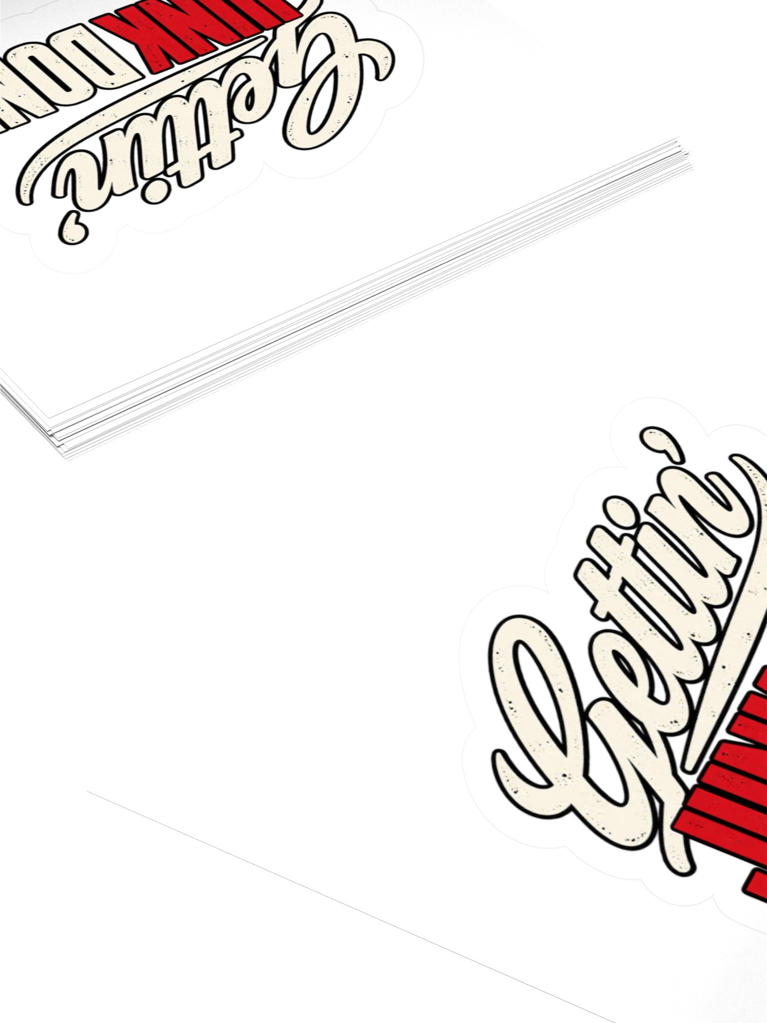 Gettin' Junk Done Logo Sticker product image (10)