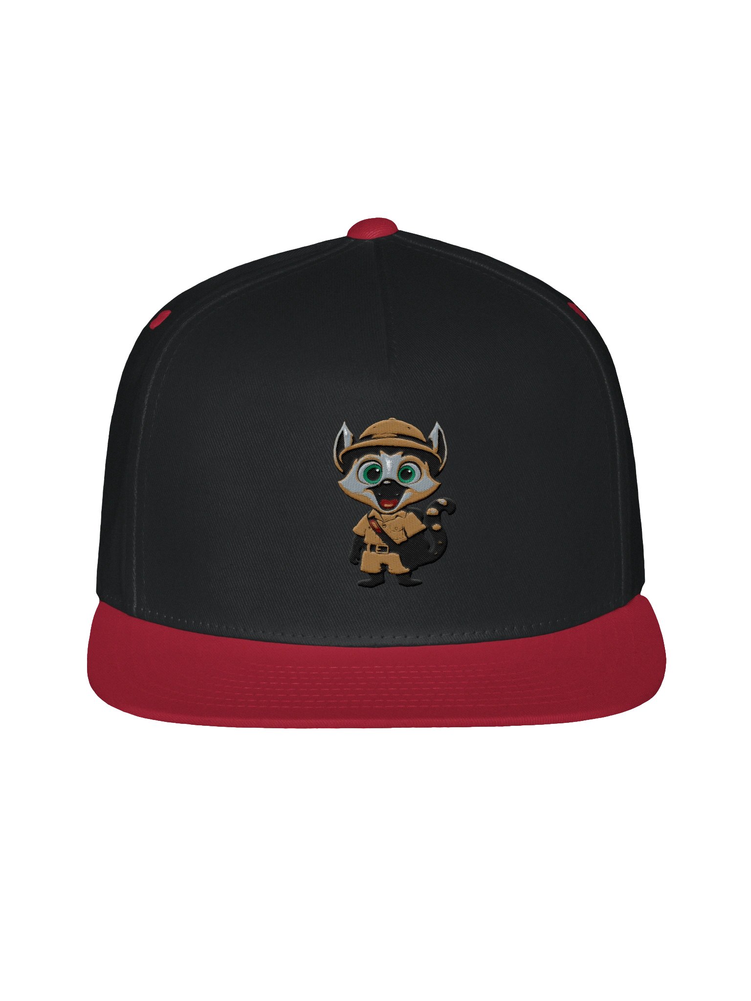 jungle lemur snap back cap product image (1)