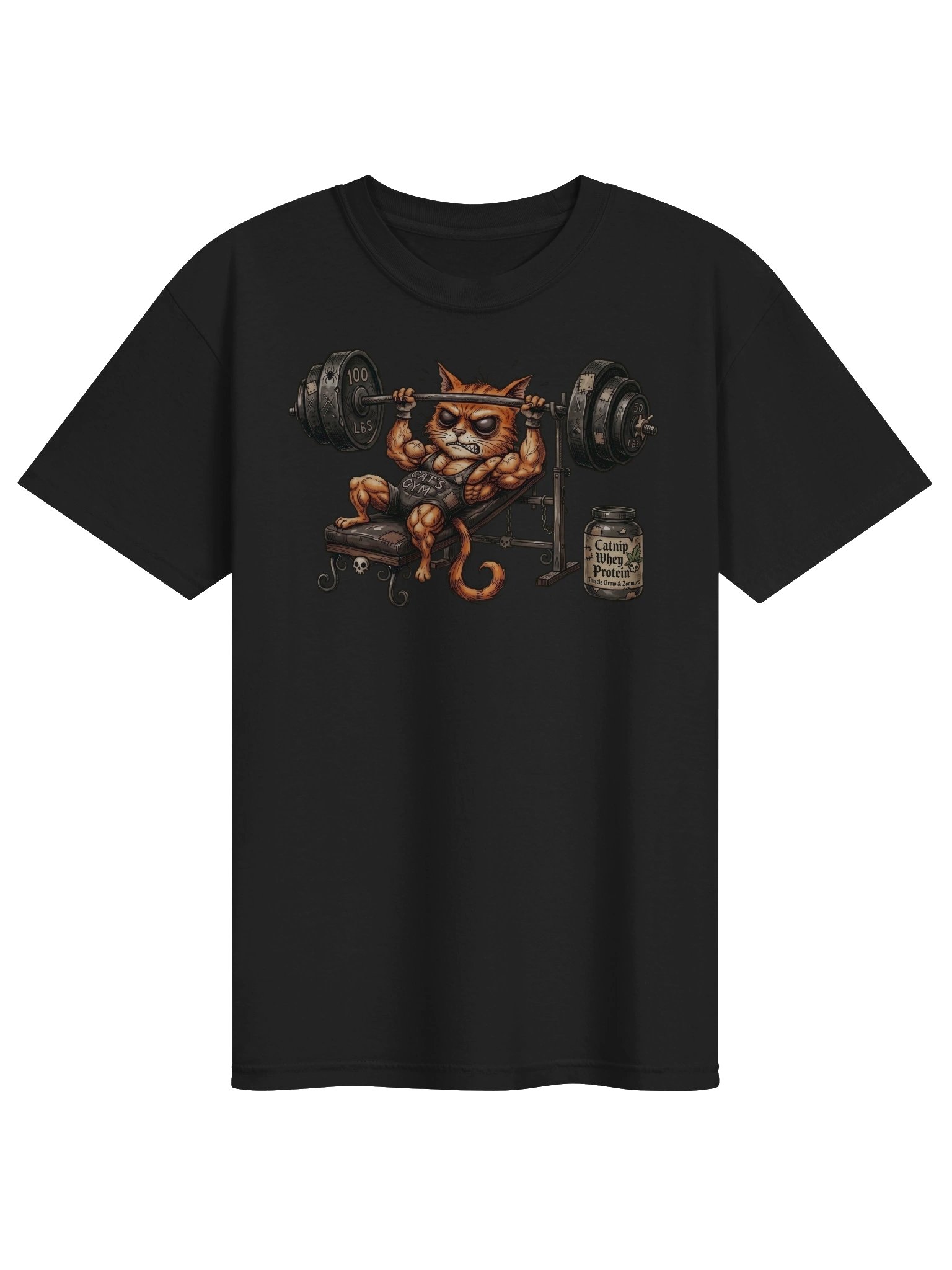 Gym Bench Press Vintage T-shirt product image (4)