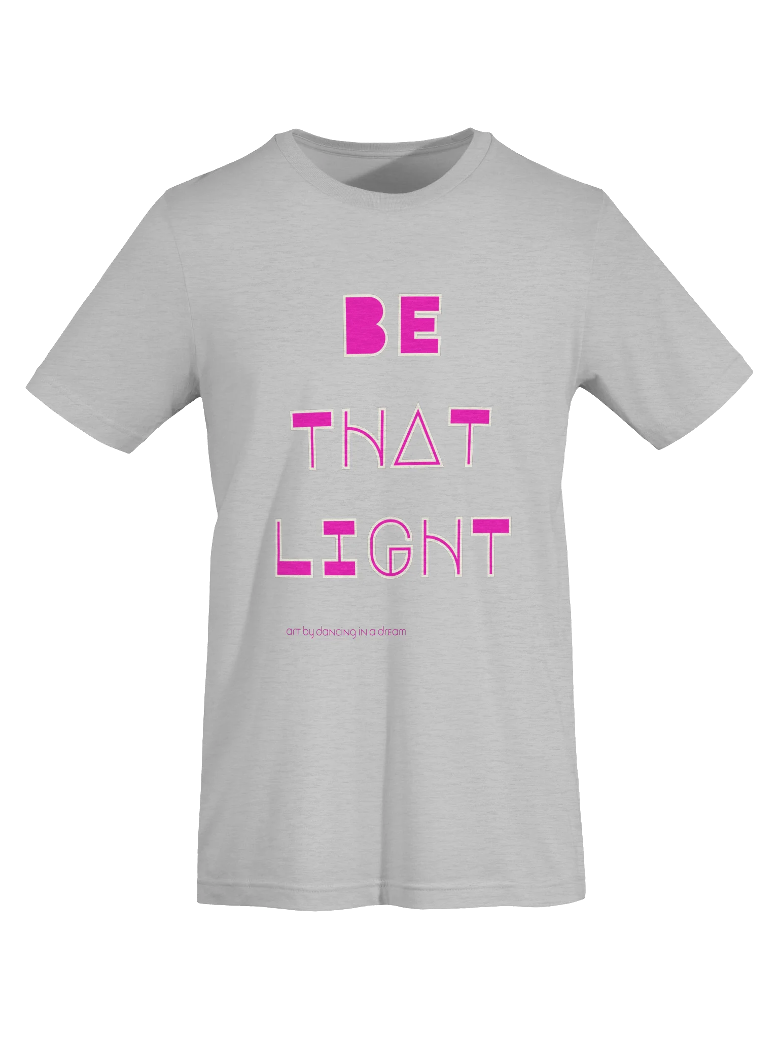 'be that light' tee | pink mono product image (64)