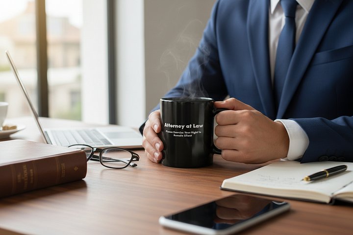 Attorney - Mug - Remain Silent product image (1)