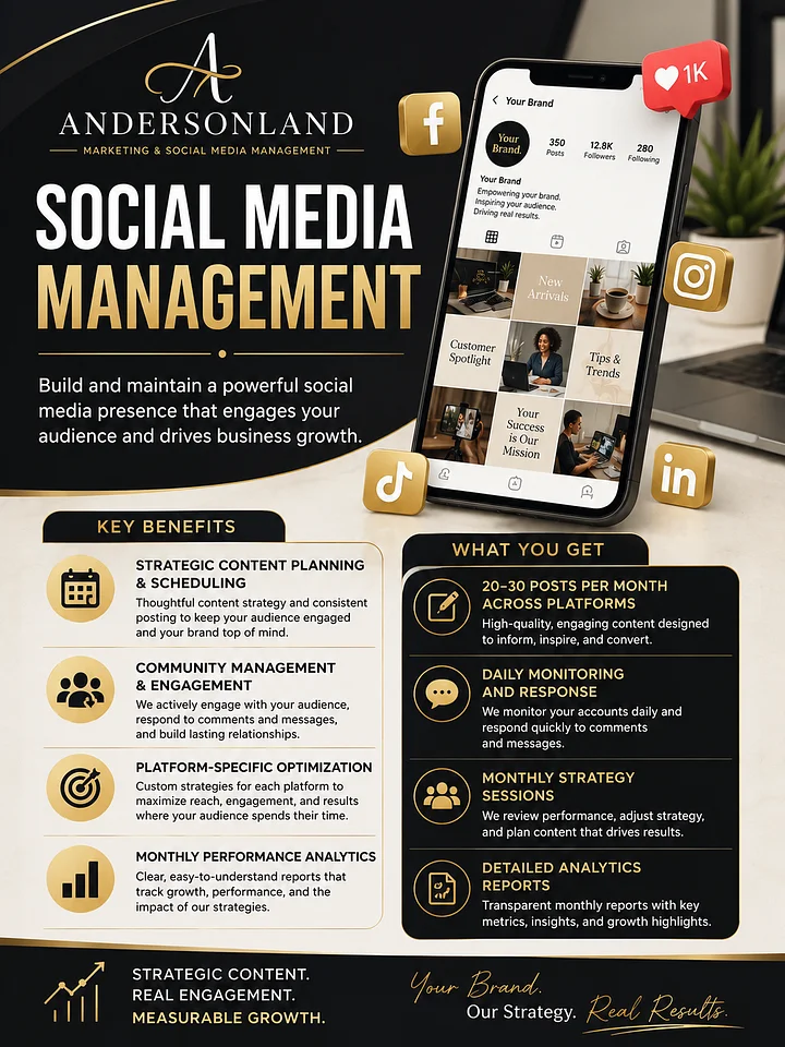 Social Media Management (Monthly) product image (1)
