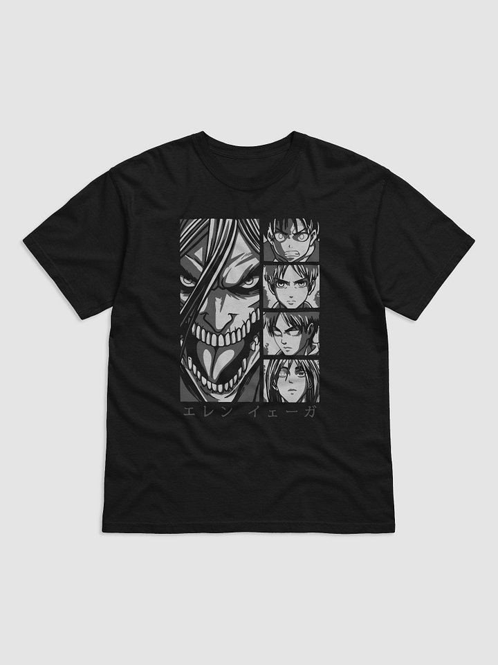 Eren Yeager Epic Titan Evolution Art Graphic Tee product image (1)