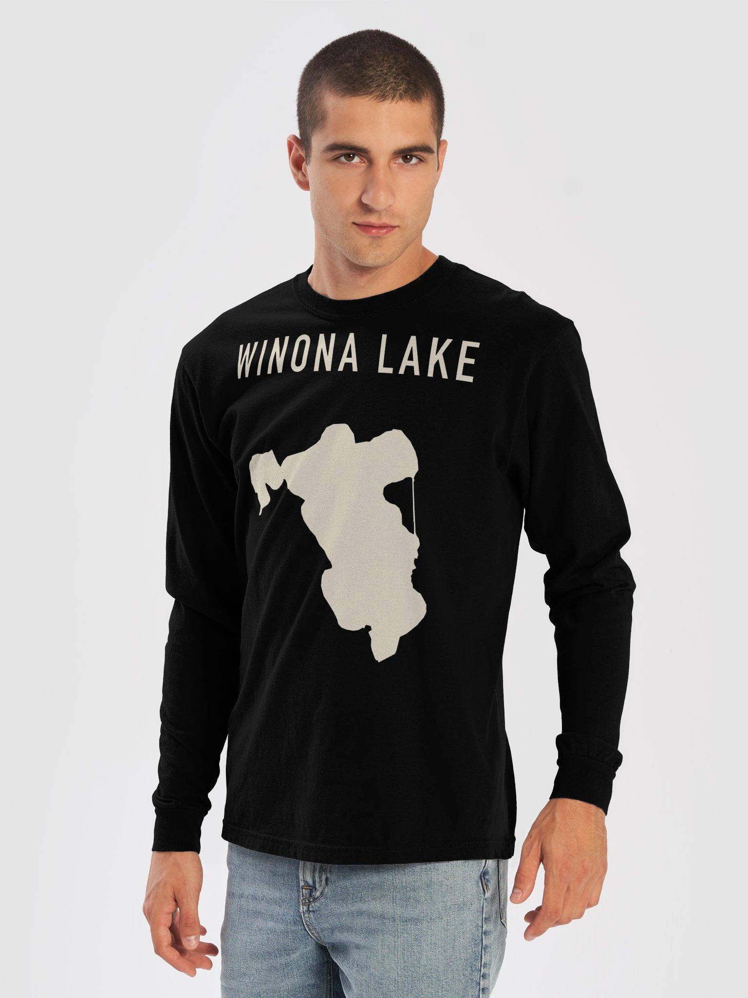 Lake Lines Comfort Colors Long Sleeve — Deep Tones product image (17)