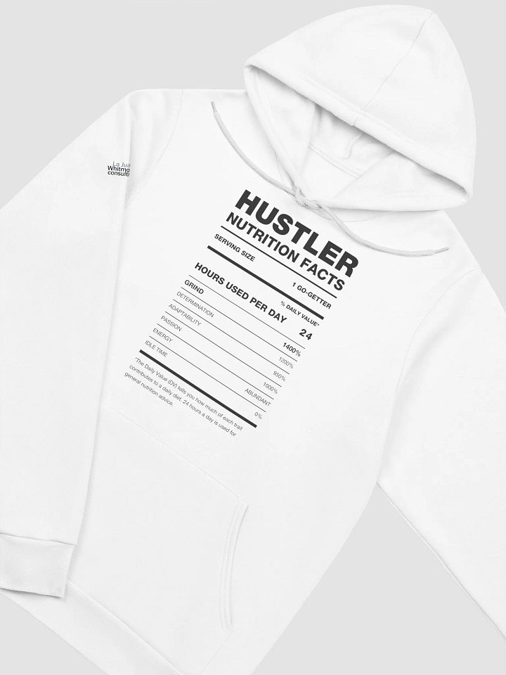 HUSTLER Nutrition Facts Comfort Hoodie product image (2)