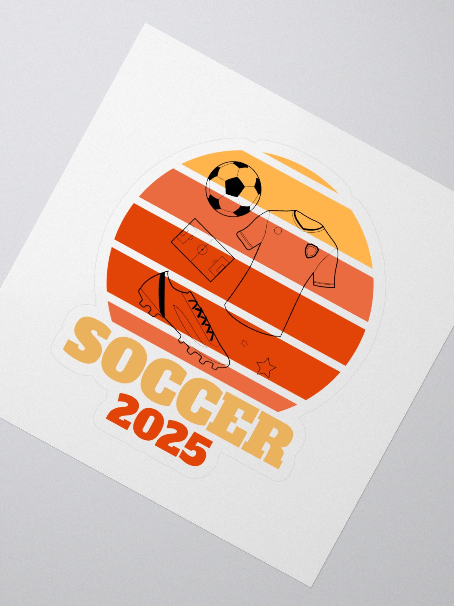 Soccer 2025 Vibrant Sticker Pack product image (2)