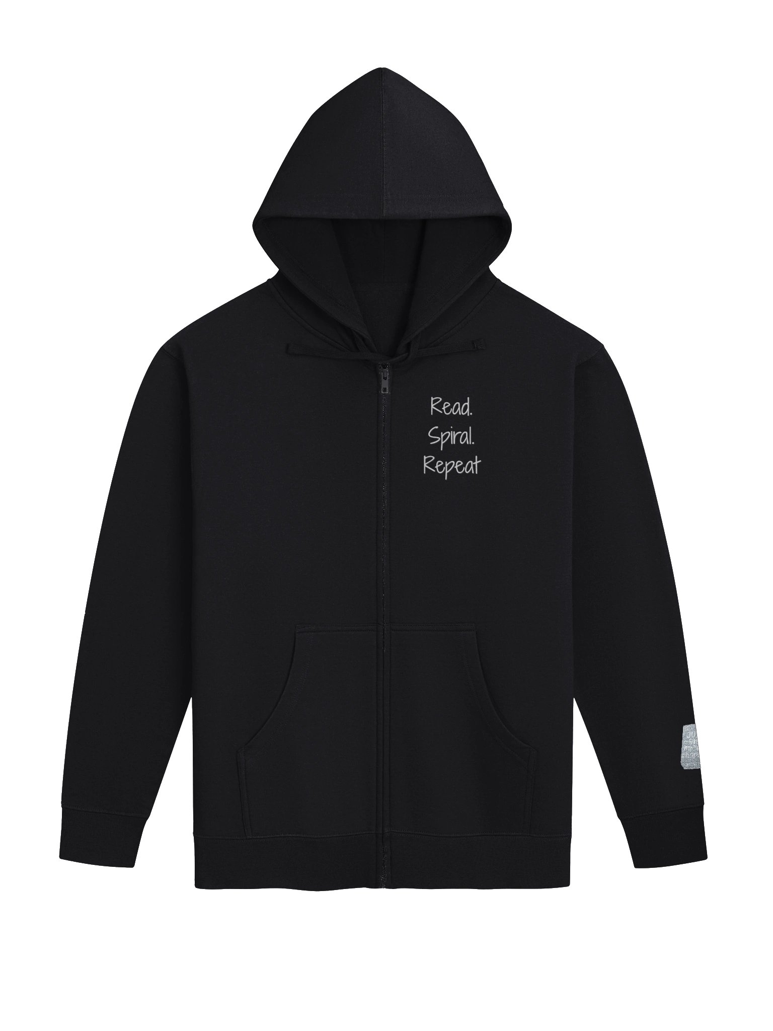 Read Spiral Repeat Zip Hoodie product image (1)
