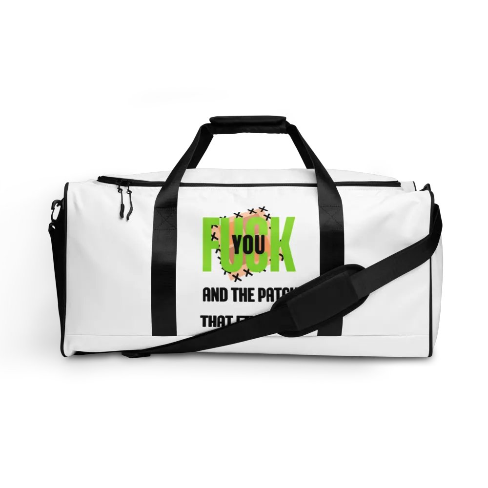 Rebel Patch All-Over Duffle Bag product image (11)