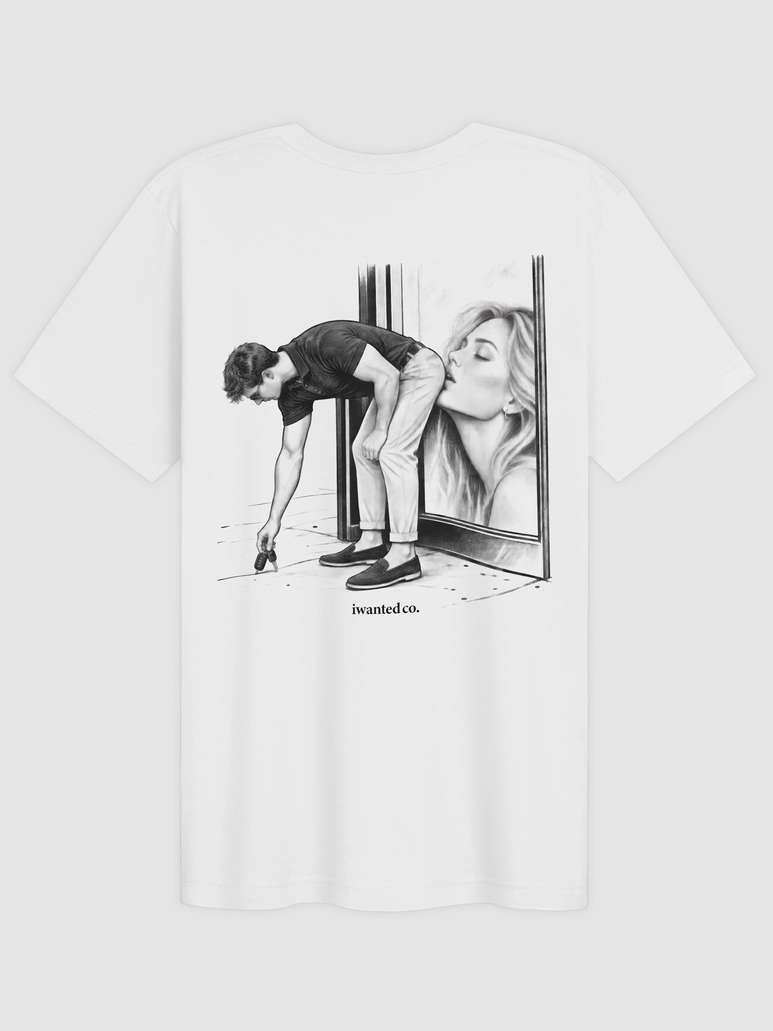 Kiss My Ass T-Shirt | Funny Graphic Tee product image (2)
