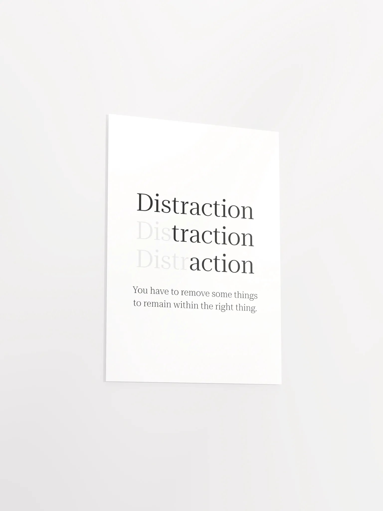 Distraction poster product image (30)
