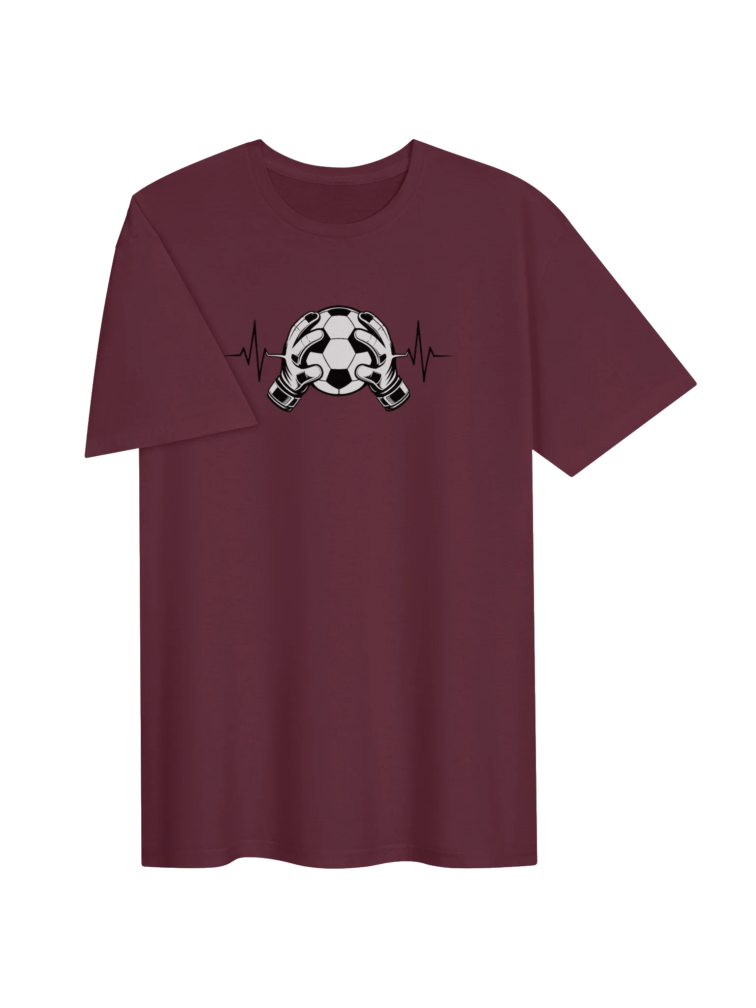 Goalkeeper Heartbeat Soccer Tee product image (3)
