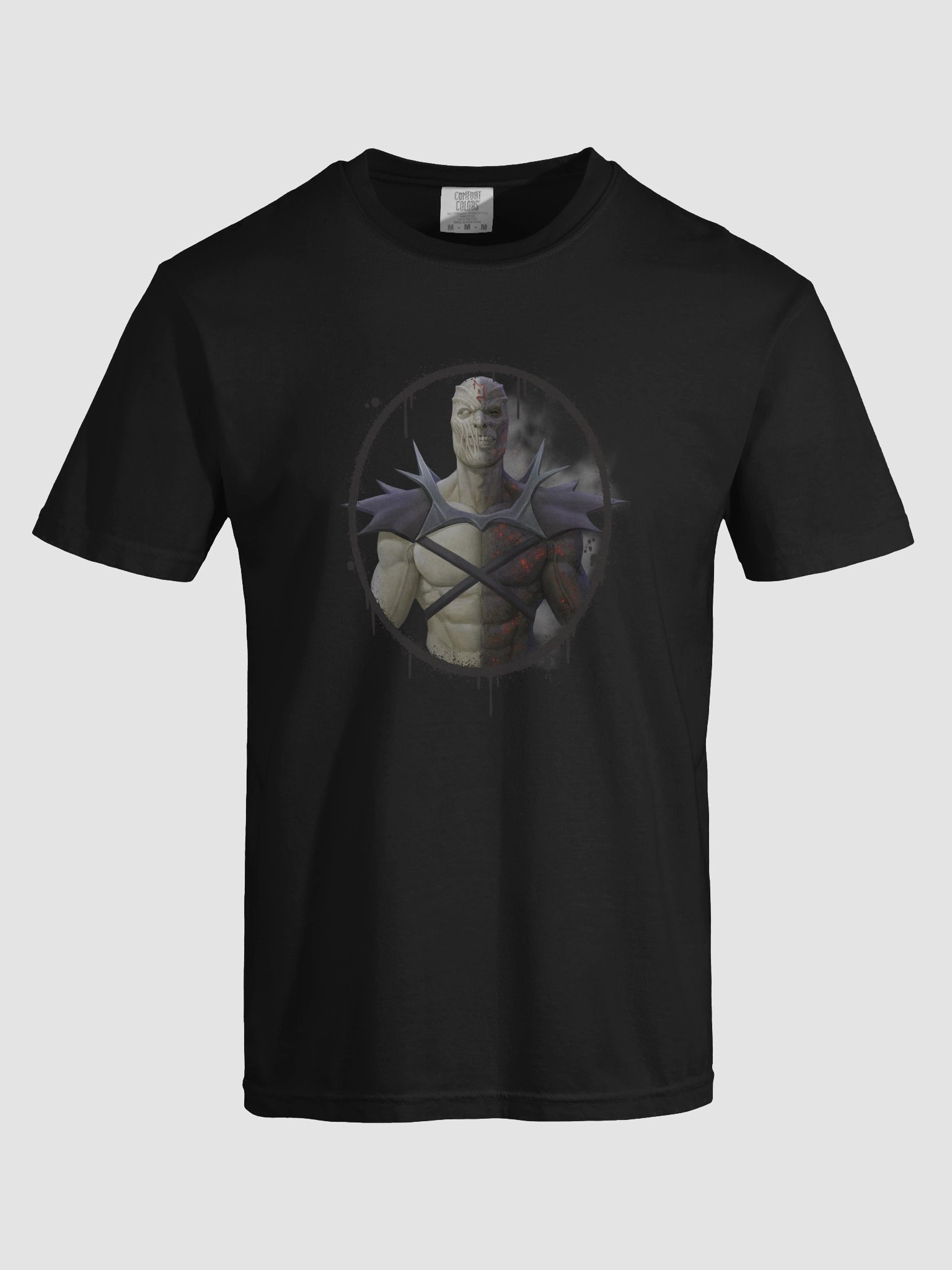 Black Relaxed Fit T-Shirt Dawn of Silence: The Envoy product image (7)