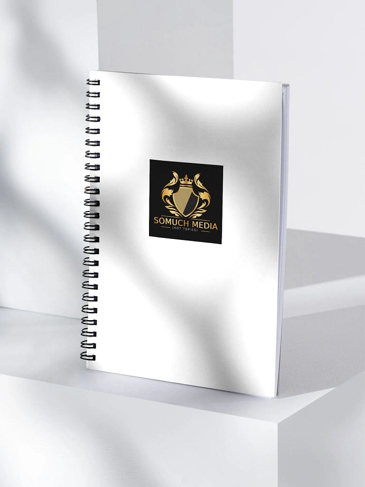 Royal Greek Spiral Notebook SoMuch Media product image (1)
