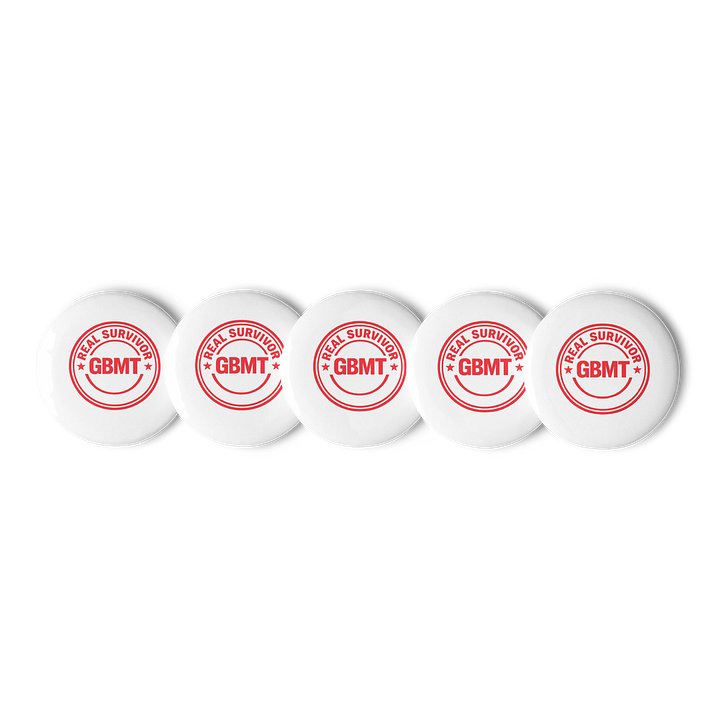 Real Survivor GBMT Pin Buttons Set product image (1)