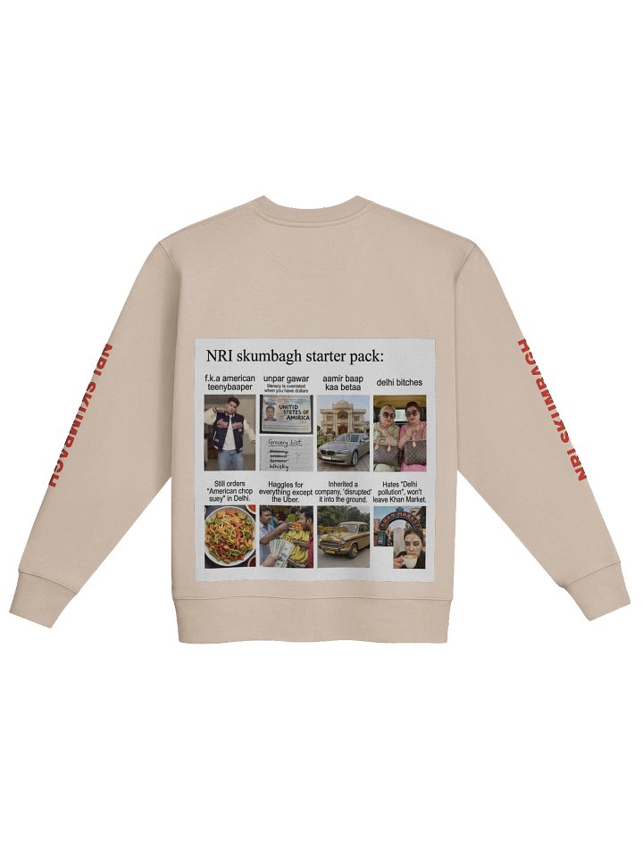nri skumbagh crew neck hoodie product image (10)