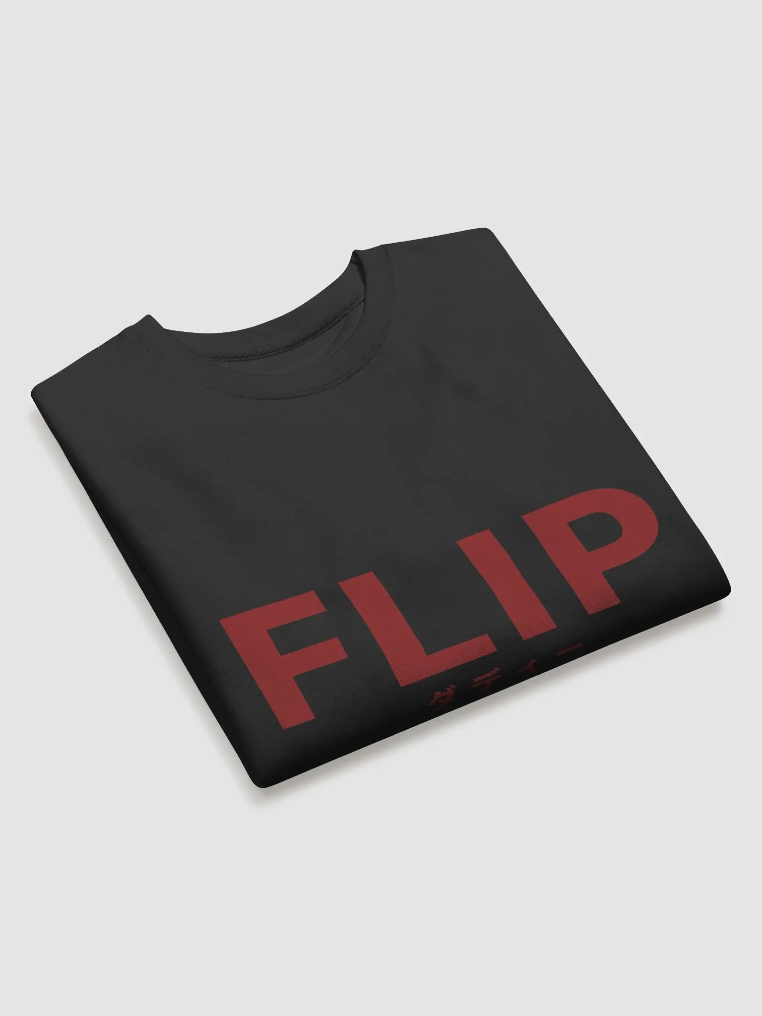 Flip Sweatshirt [Red Text] product image (16)