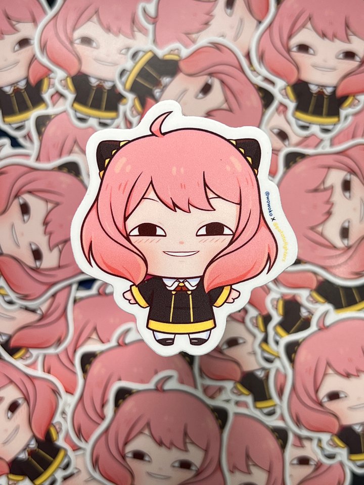 WoWoKo x Potato Fighers - Sus Anya - Sticker product image (1)