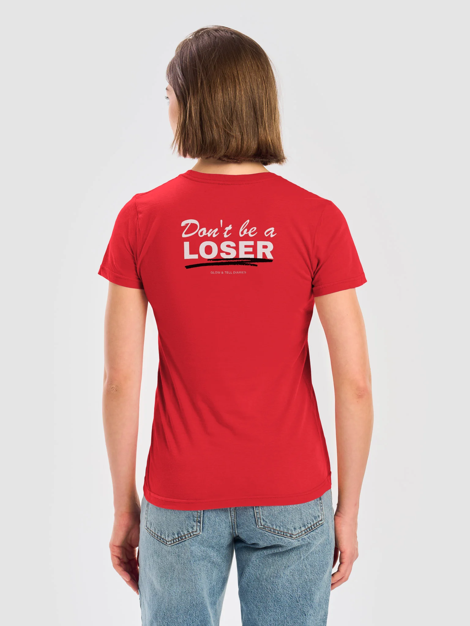 Don't be a LOSER Womens basic soft Tee product image (6)