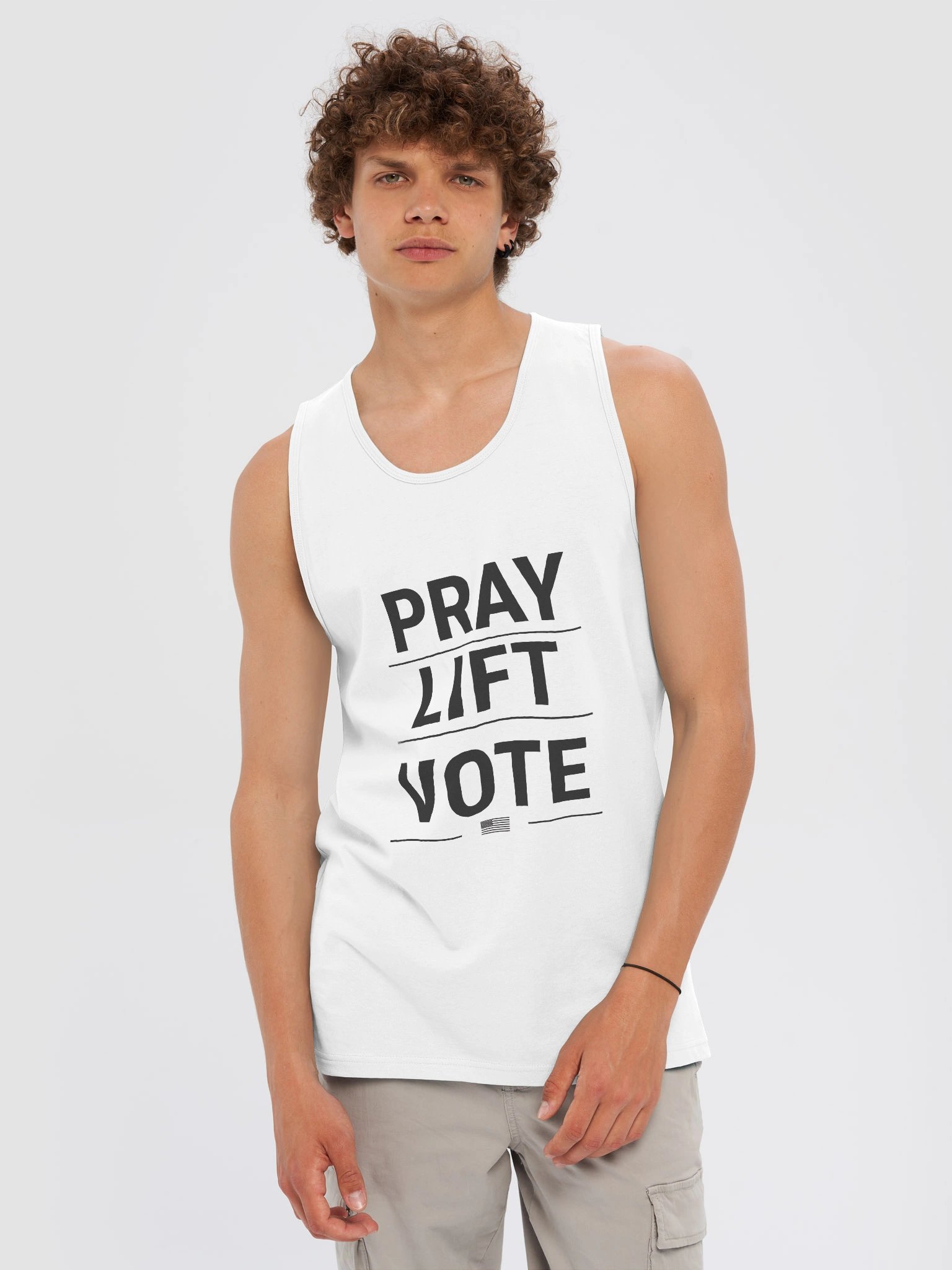 The Original PRAY LIFT VOTE Tank product image (27)