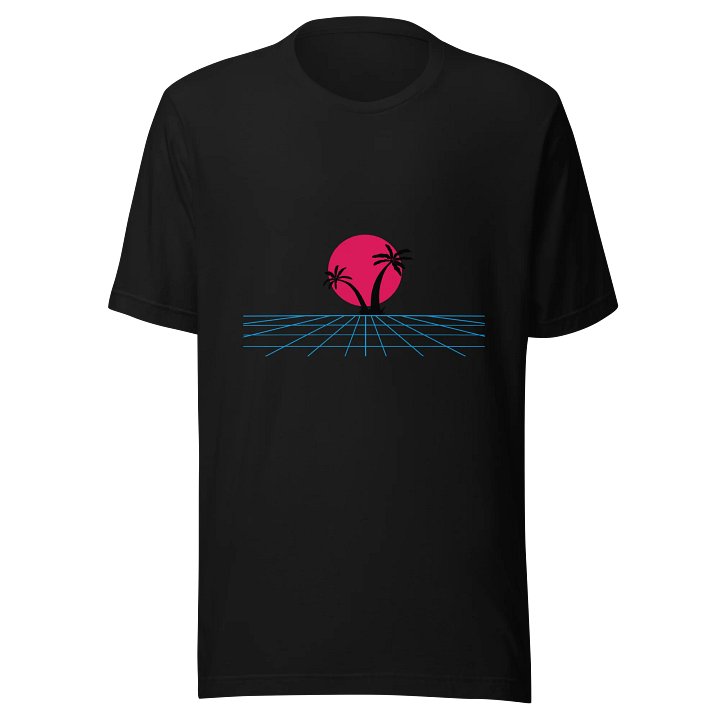 Retro Sunset Paradise T-Shirt product image (1)