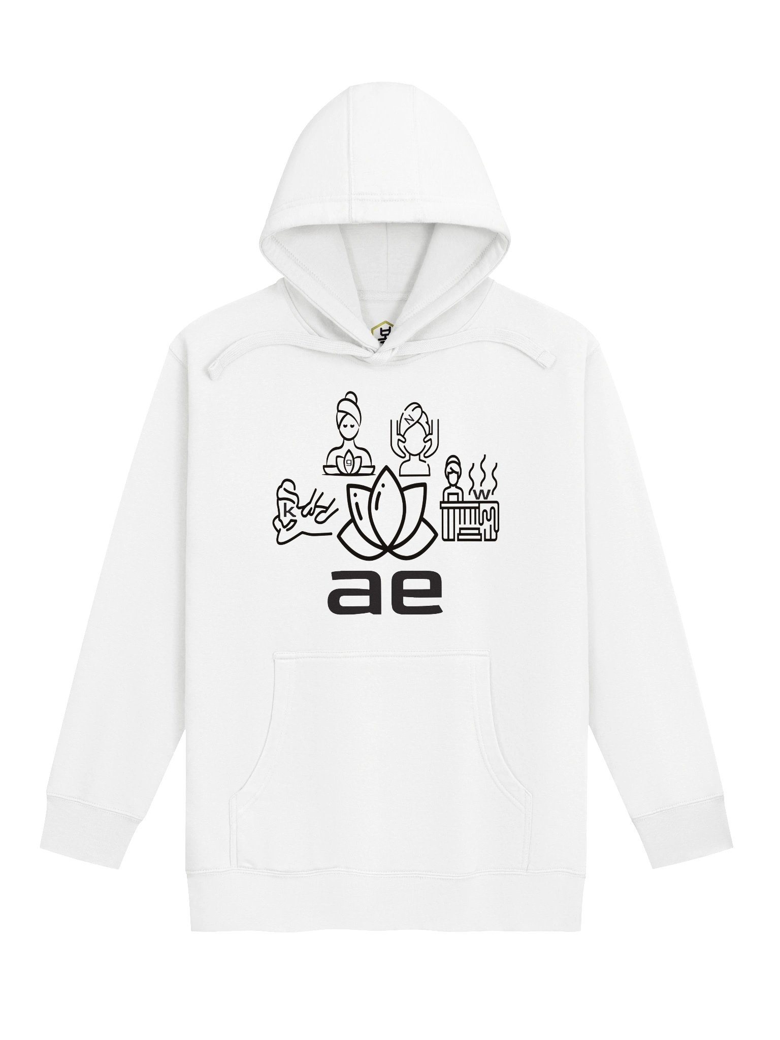 The spa named AE hood hoodie //DTFx heavyweight\\ product image (21)