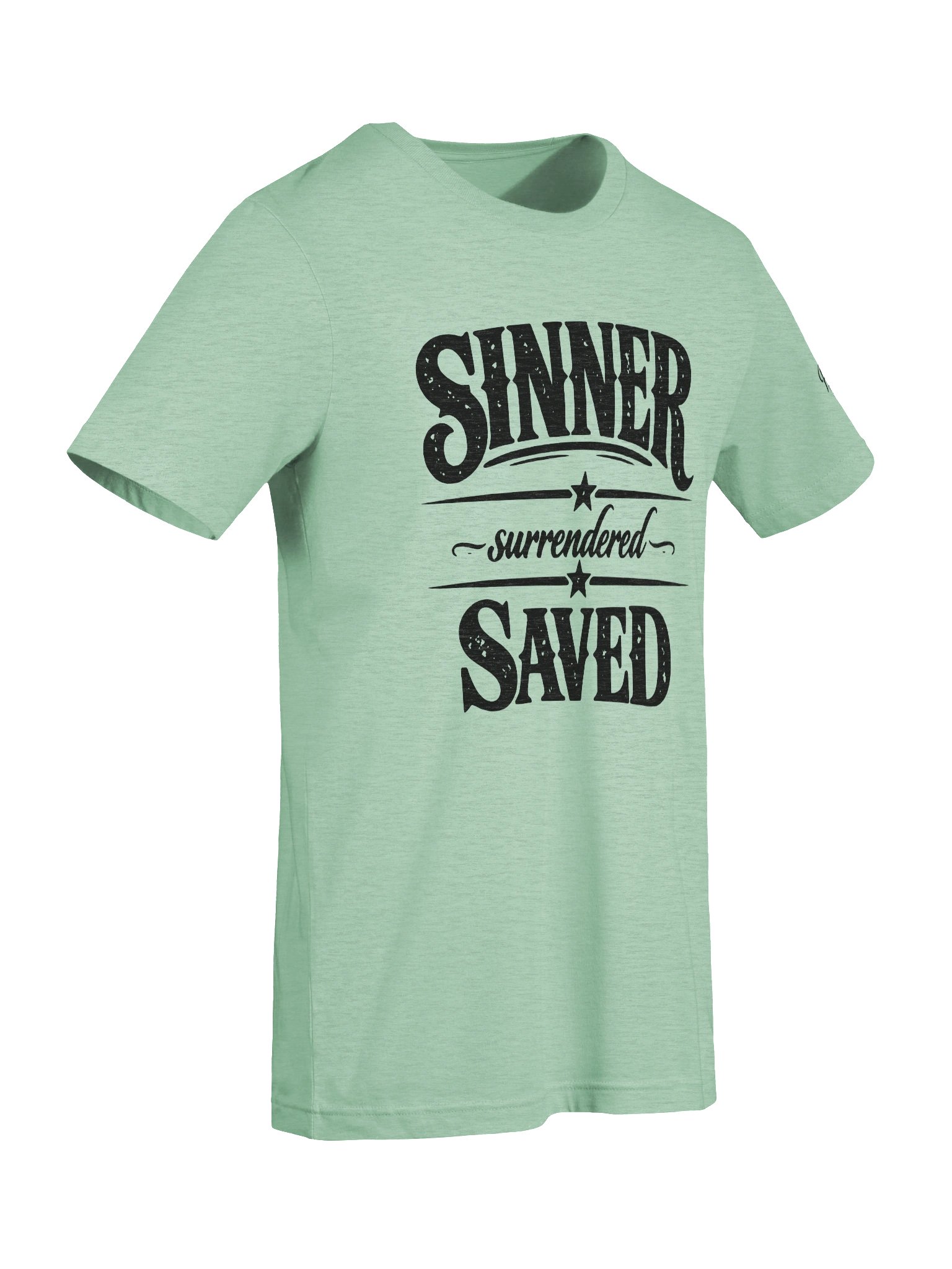 Sinner Surrendered Saved - Dark Print product image (74)