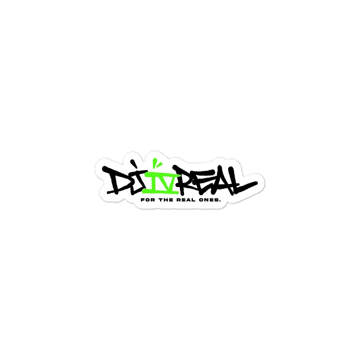 DJ IVREAL Green sticker product image (2)
