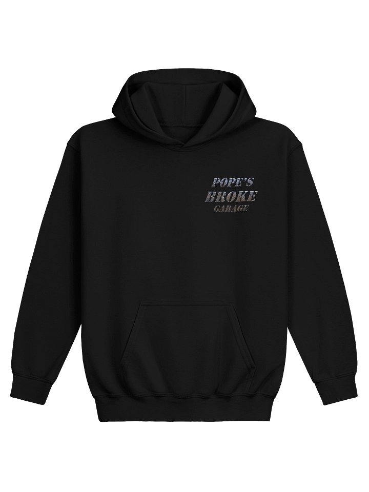 Pope’s Broke Garage Youth Hoodie product image (1)