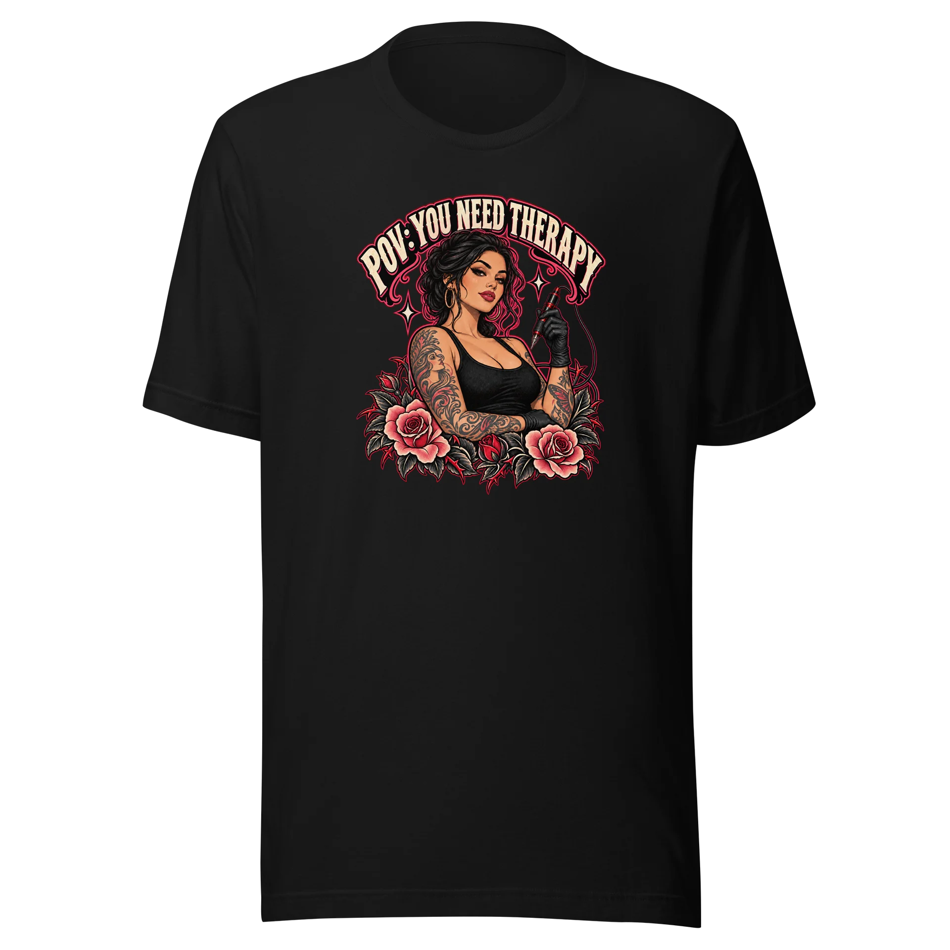 POV: You Need Therapy – Tattoo Artist Tee product image (1)