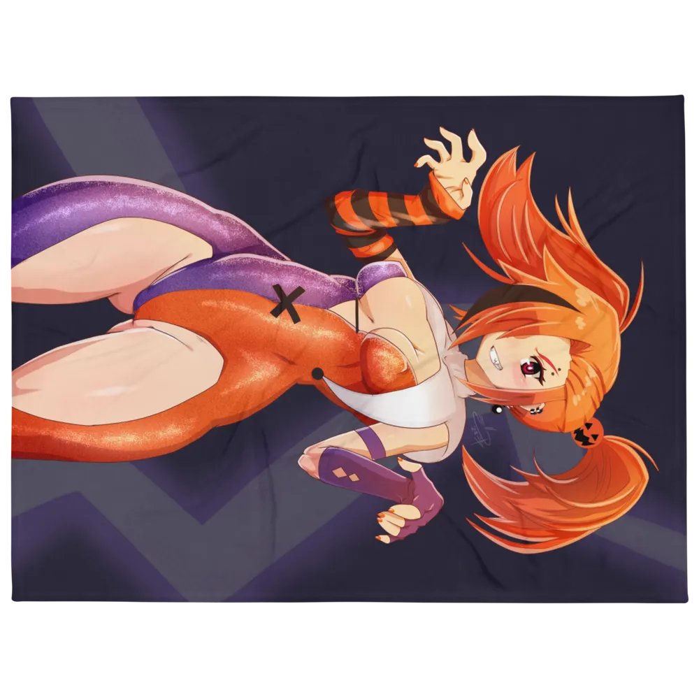 Pumpkin Jester Jay Blanket product image (1)