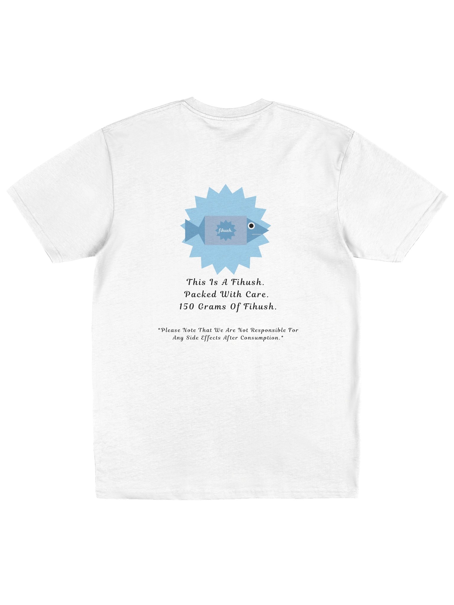 Fihush Tee WHITE product image (2)