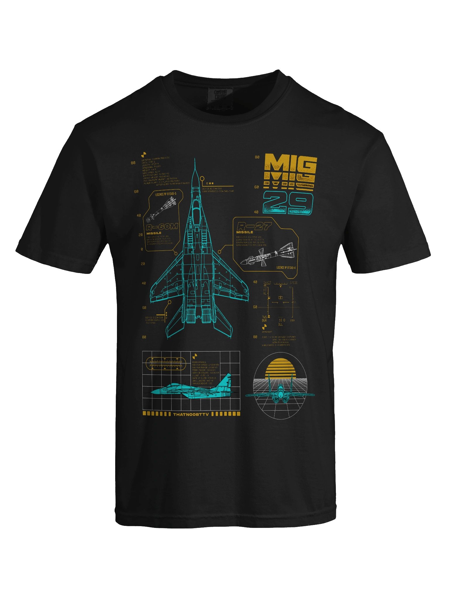 MiG-29 Tech Schematic Print product image (7)