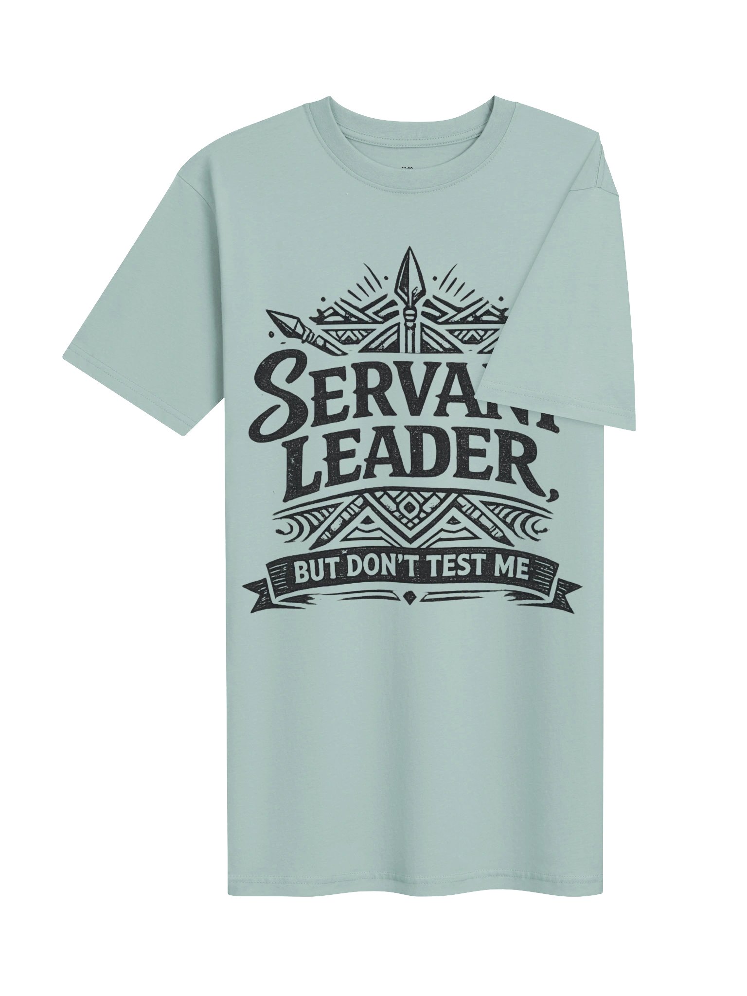 Servant Leader But Don't Test Me Tee - Light product image (11)