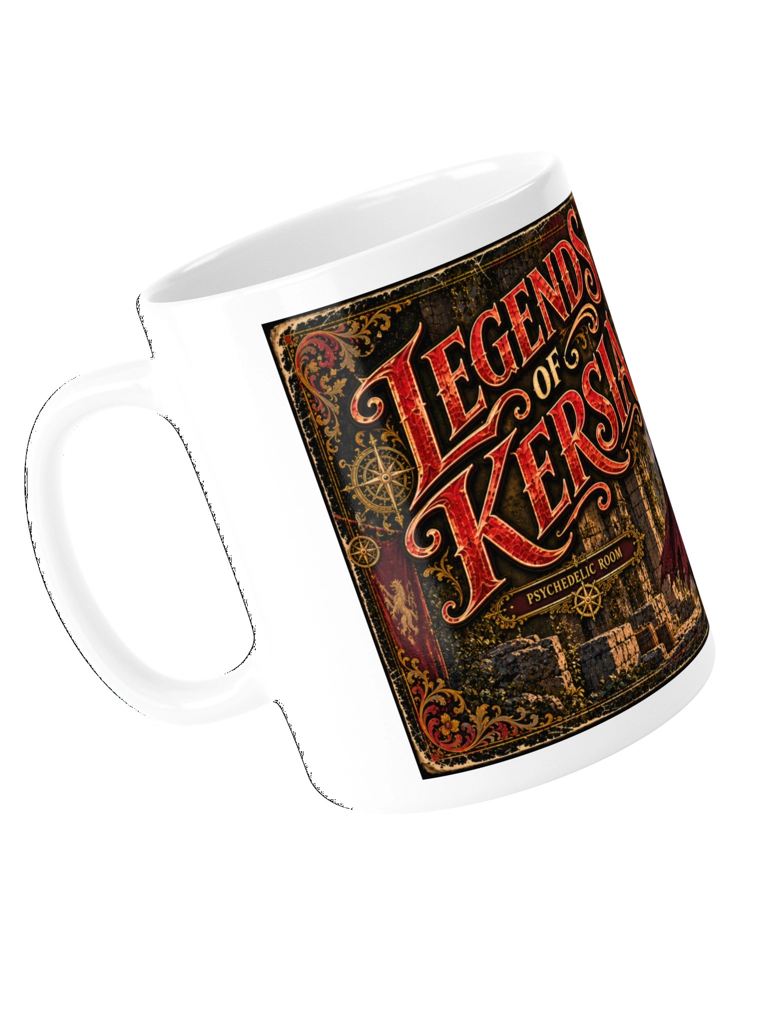 Legends of Kersia – White Ceramic Mug product image (14)