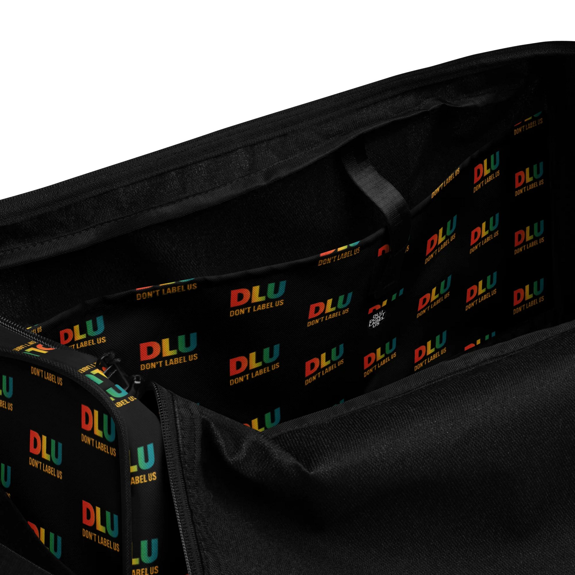 DLU Repeating Pattern All-Over Duffle Bag product image (6)
