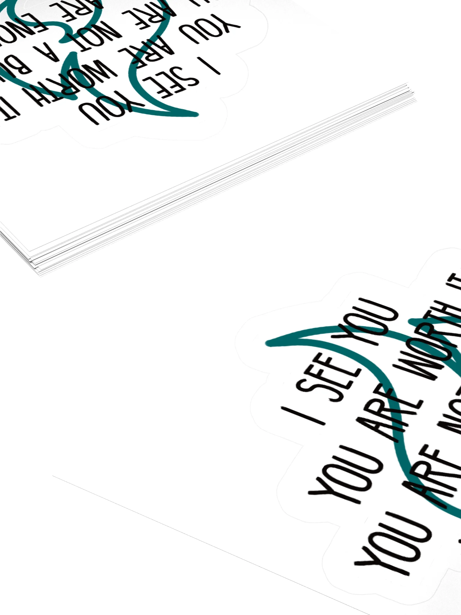 Worth it Sticker product image (4)