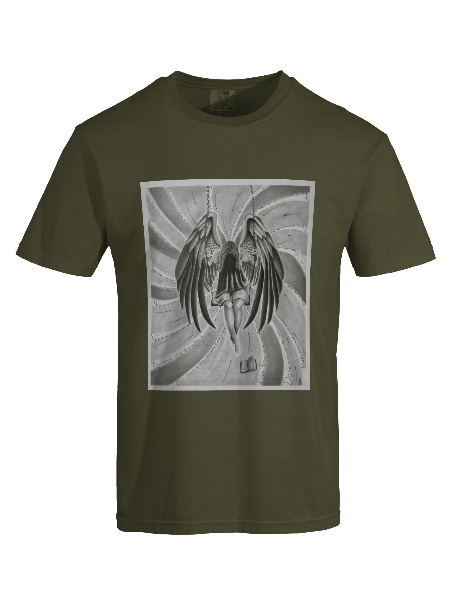 Mr. Asparagus Fallen Angel Artistic OG Logo Comfort T-Shirt product image (38)