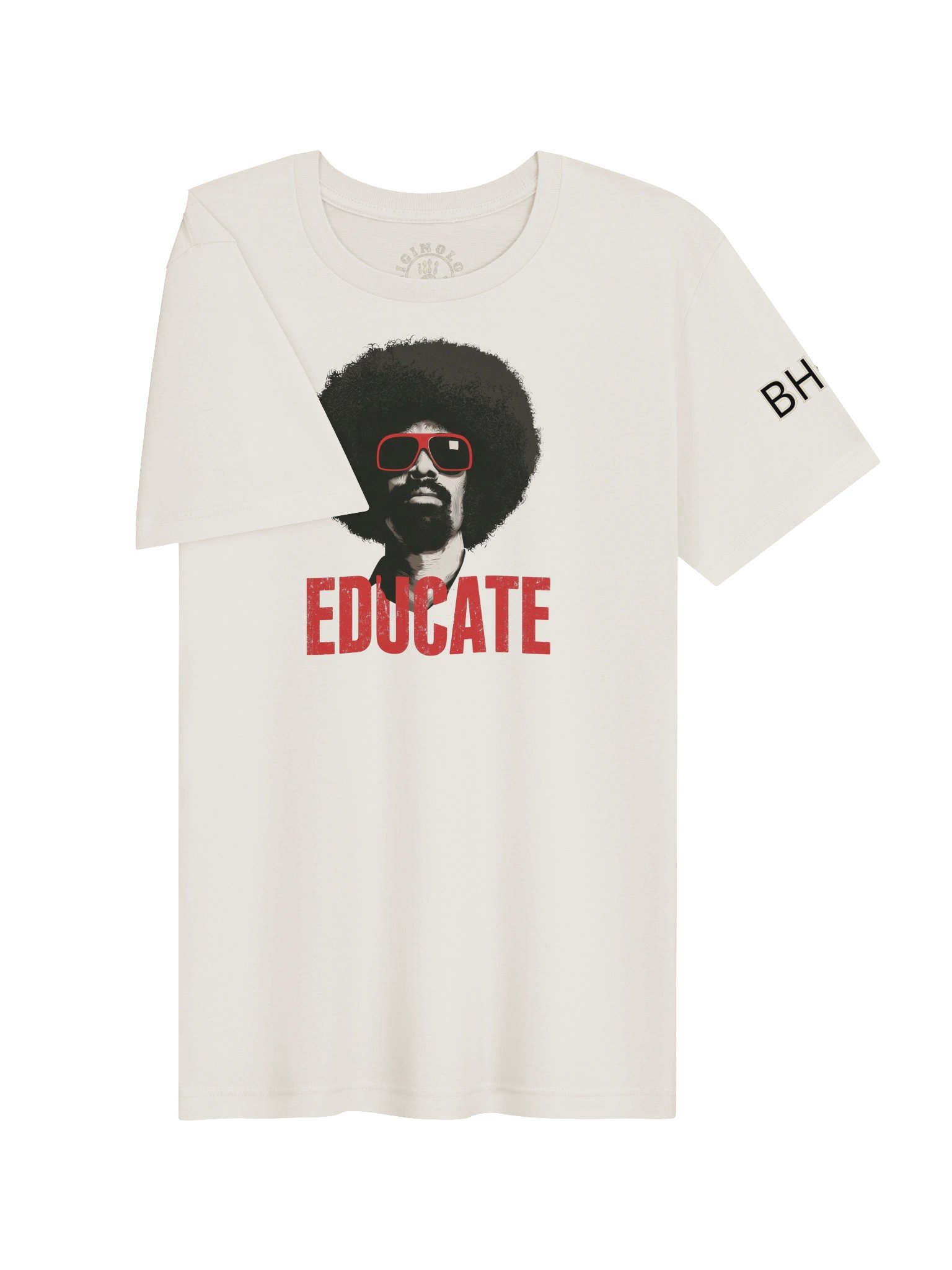 Educate T-Shirt (1) | Knowledge Is Power | Afro Design | Originology | Black History X product image (6)