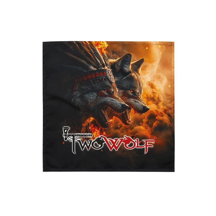 Two Wolf Bandana product image (1)