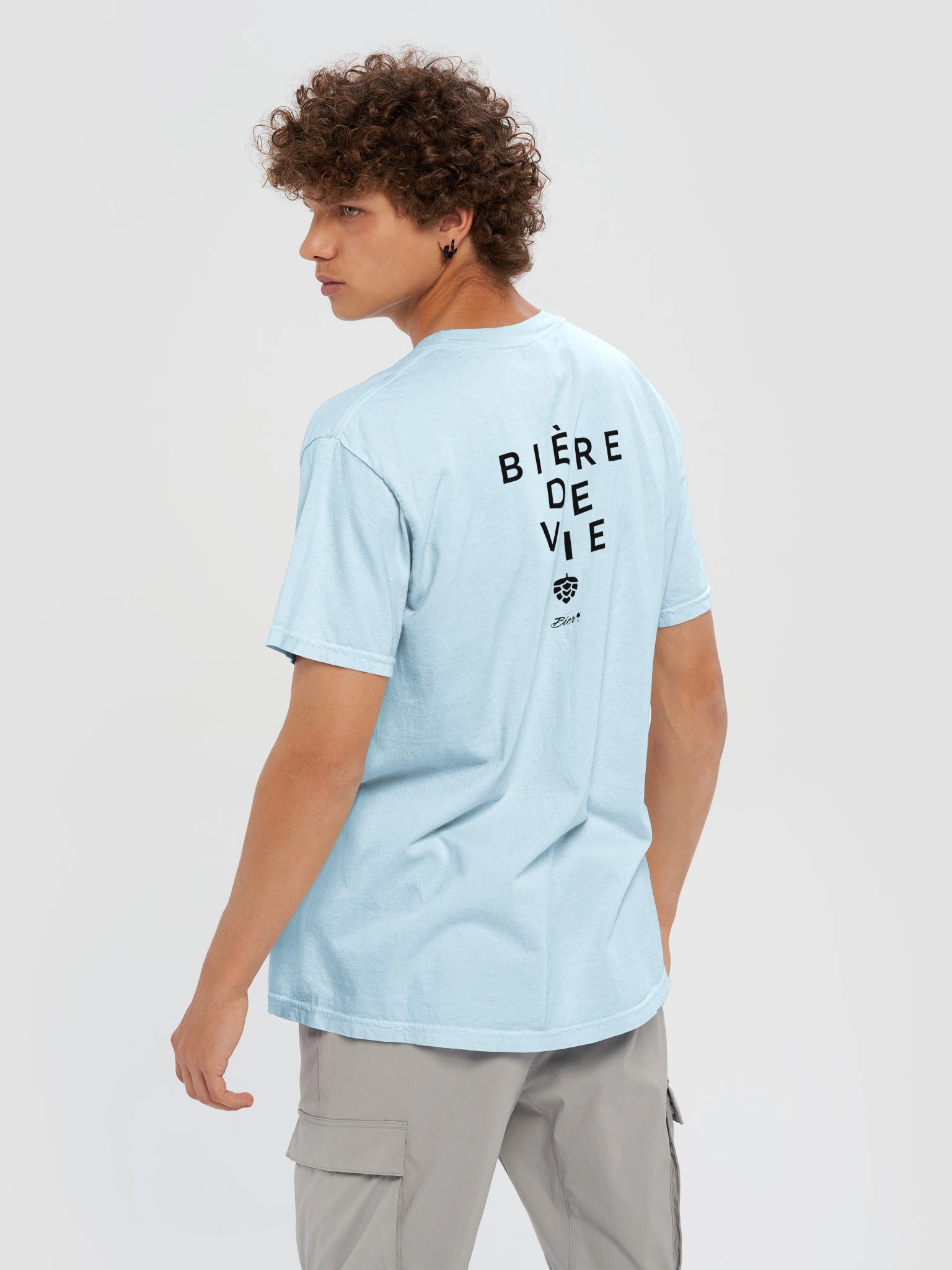 Bière de Vie Herren Premium Craftbeer T-Shirt product image (6)